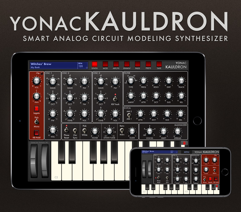 Kauldron - Smart Analog Modeling Synthesizer