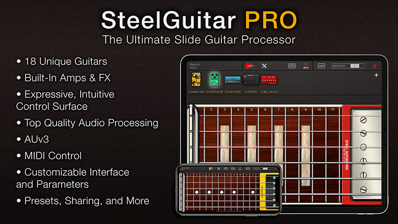 Steel Guitar PRO: The Ultimate Slide Guitar Processor