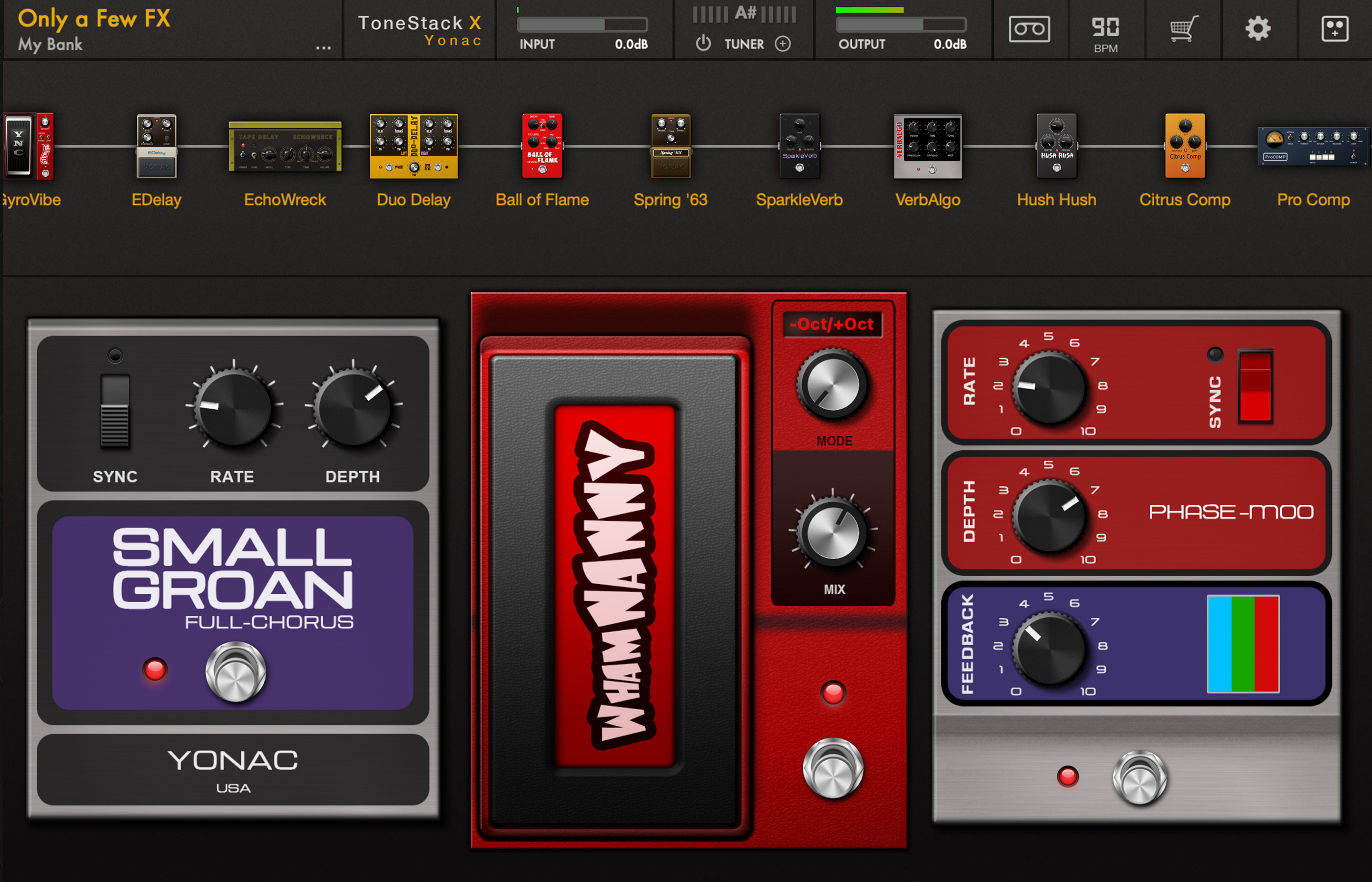 ToneStack X effects